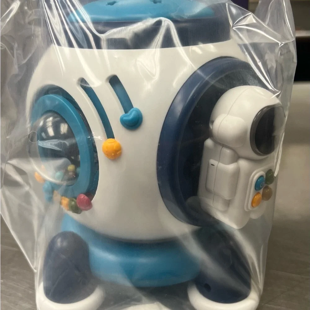 Space Capsule Activity Cube - Blue Musical Toy - Picture 6 of 9